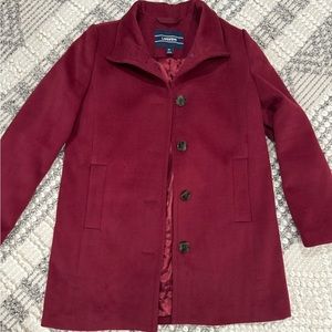 Land’s End burgungy Coat